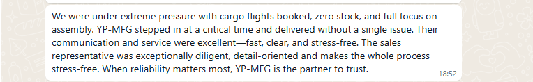 Customer Testimonials