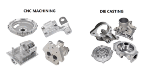 cnc machining vs die casting